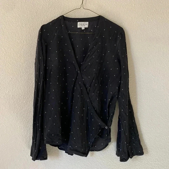 Feel the piece terre jacobs xs/s 100% silk blouse - Picture 1 of 10